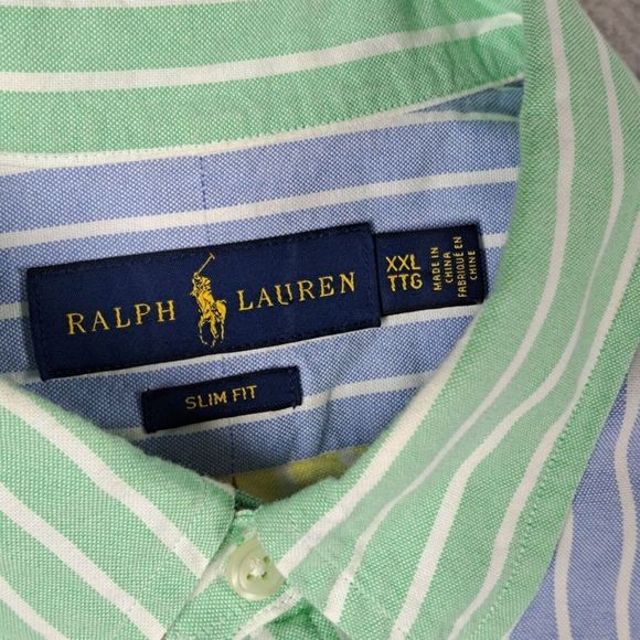 Ralph Lauren Multicolor Striped Casual Button Down Shirt - Picture 6 of 12